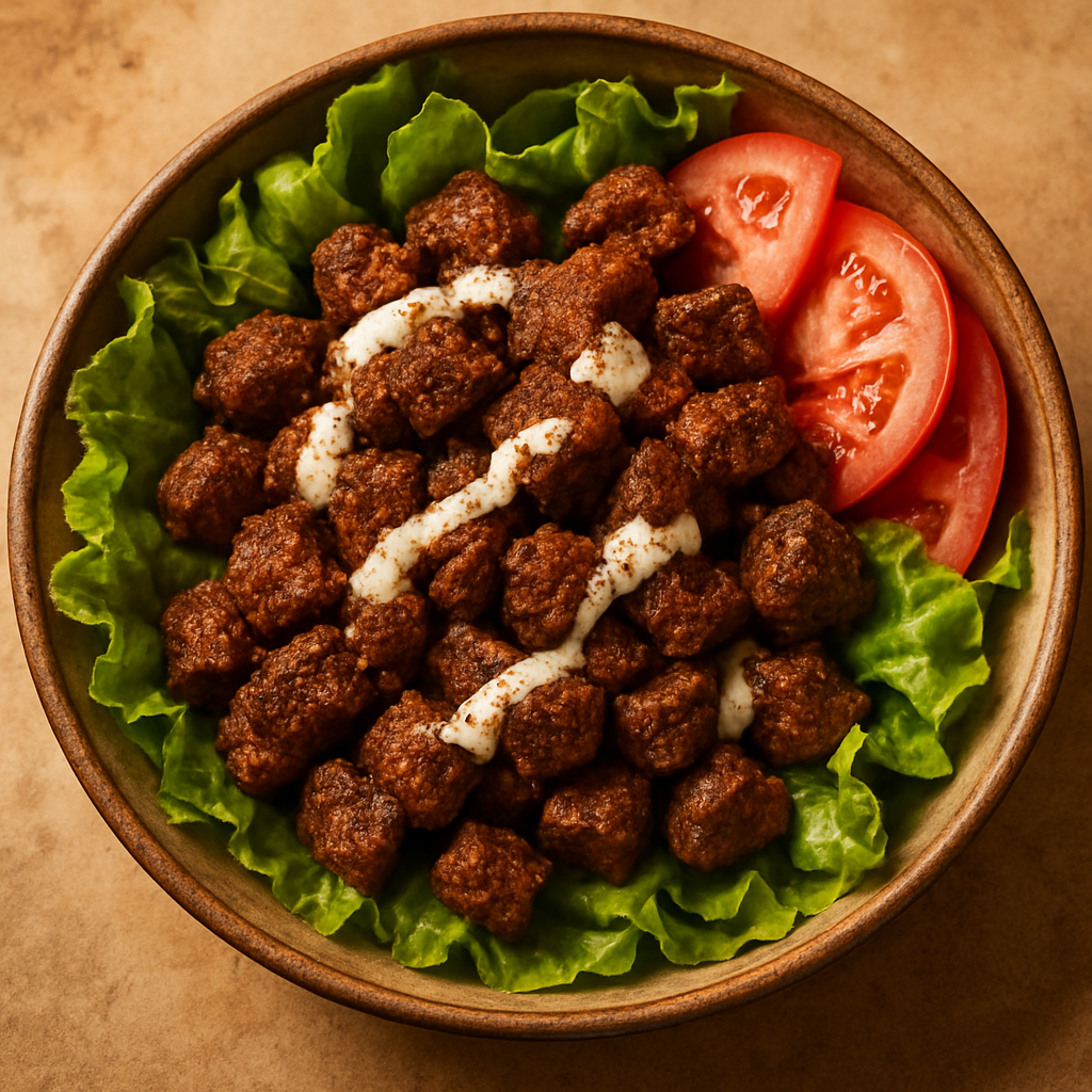 Lahm Zighar (Cubed Steak)