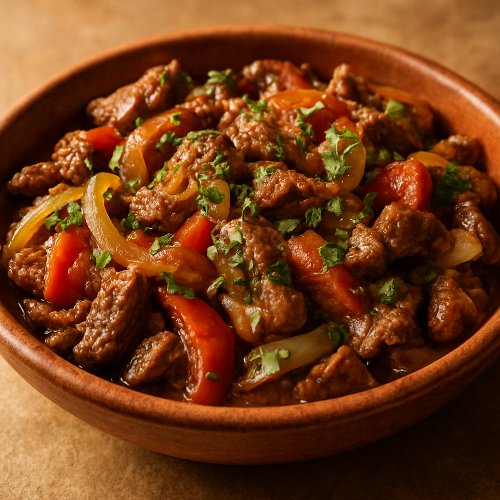 Lahm Zighar (Stir Fry)